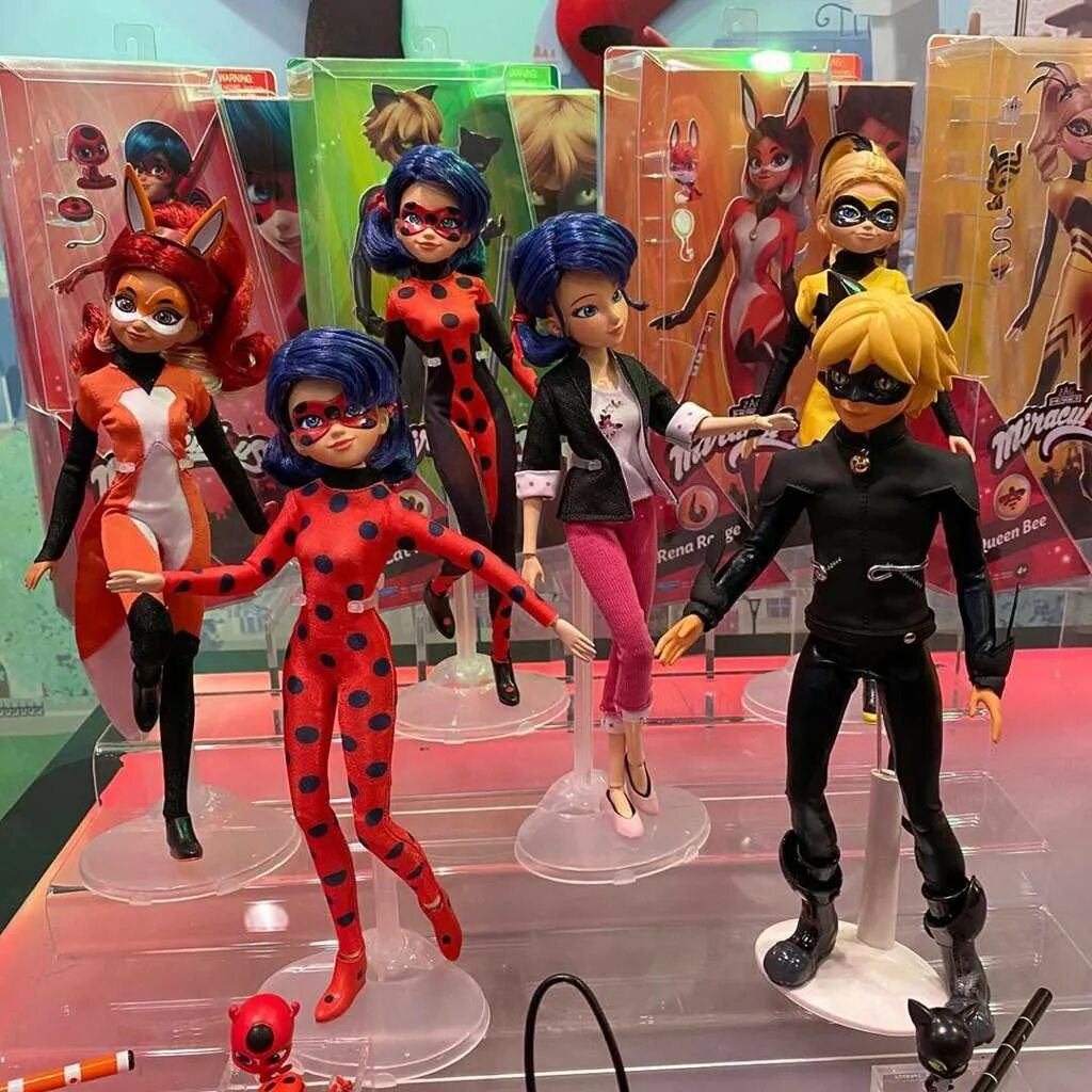 Как делают леди баг. Куклы леди баг от playmates toys. куклы маринетт и эдриан. лалилу леди баг.