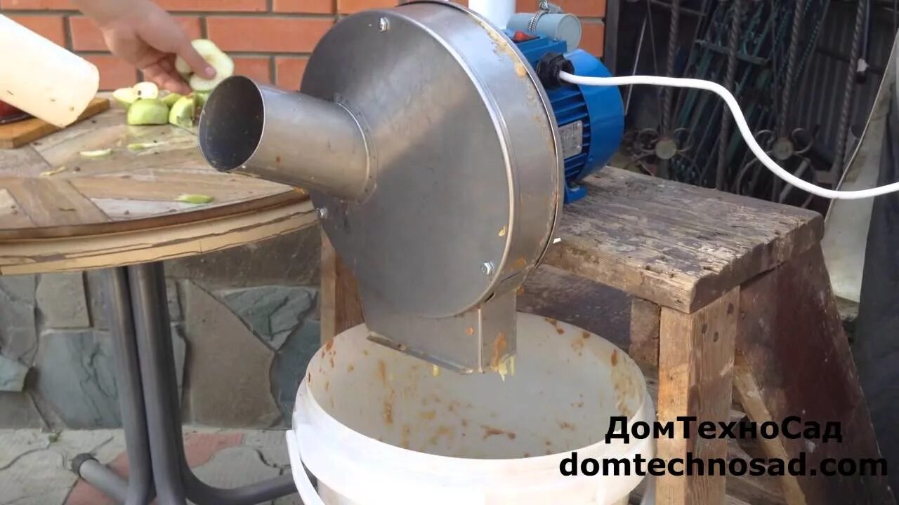 Как измельчить яблоки
