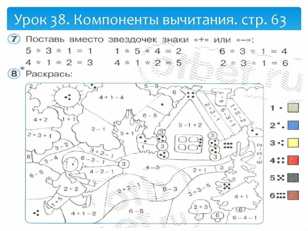 Тема карта 4 класс математика