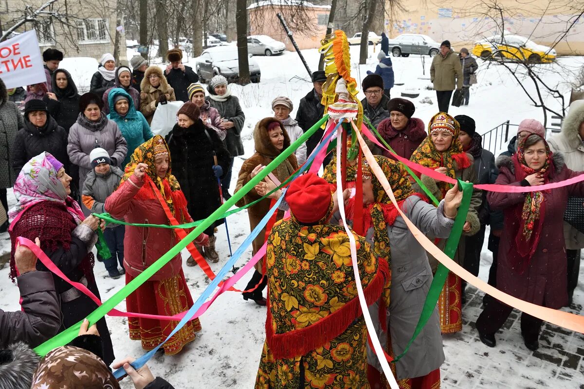 Масленица в дендропарке