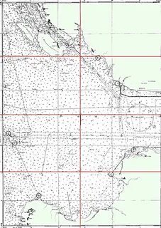 Морская карта финского залива