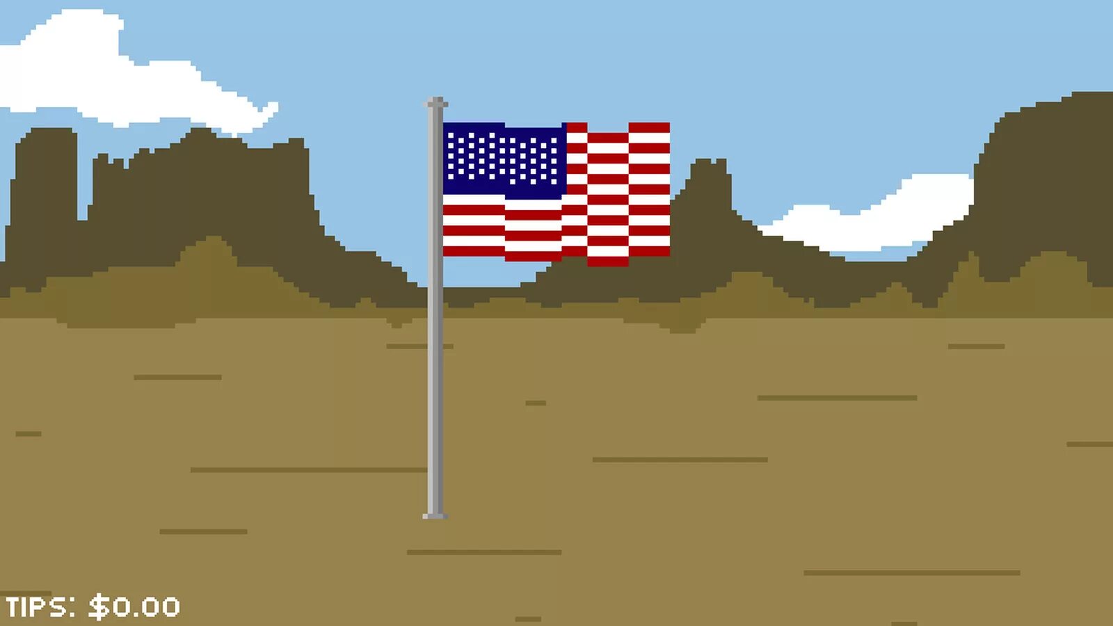 Игра про Америку пиксельная. Игра американская пиксели. Америка gif пиксель. Флаг Америки для игры.