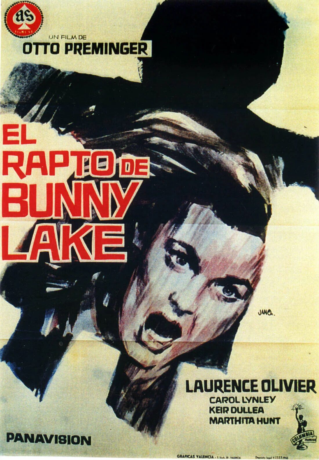 Bunny lake. Исчезнувшая Банни Лейк 1965. Исчезнувшая Банни Лейк. Bunny Lake is missing (1965).