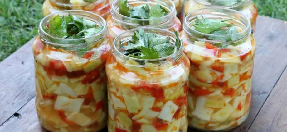 Салат вкус лета на зиму. Салат вкус лета на зиму