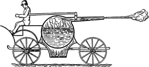 Реактивный двигатель ньютона. Паровая тележка Ньютона. Первый реактивный двигатель Исаака Ньютона. Реактивный паровой автомобиль Ньютона.