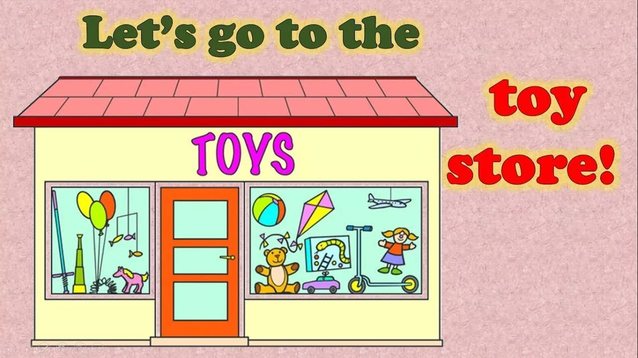 Магазин игрушек на английском