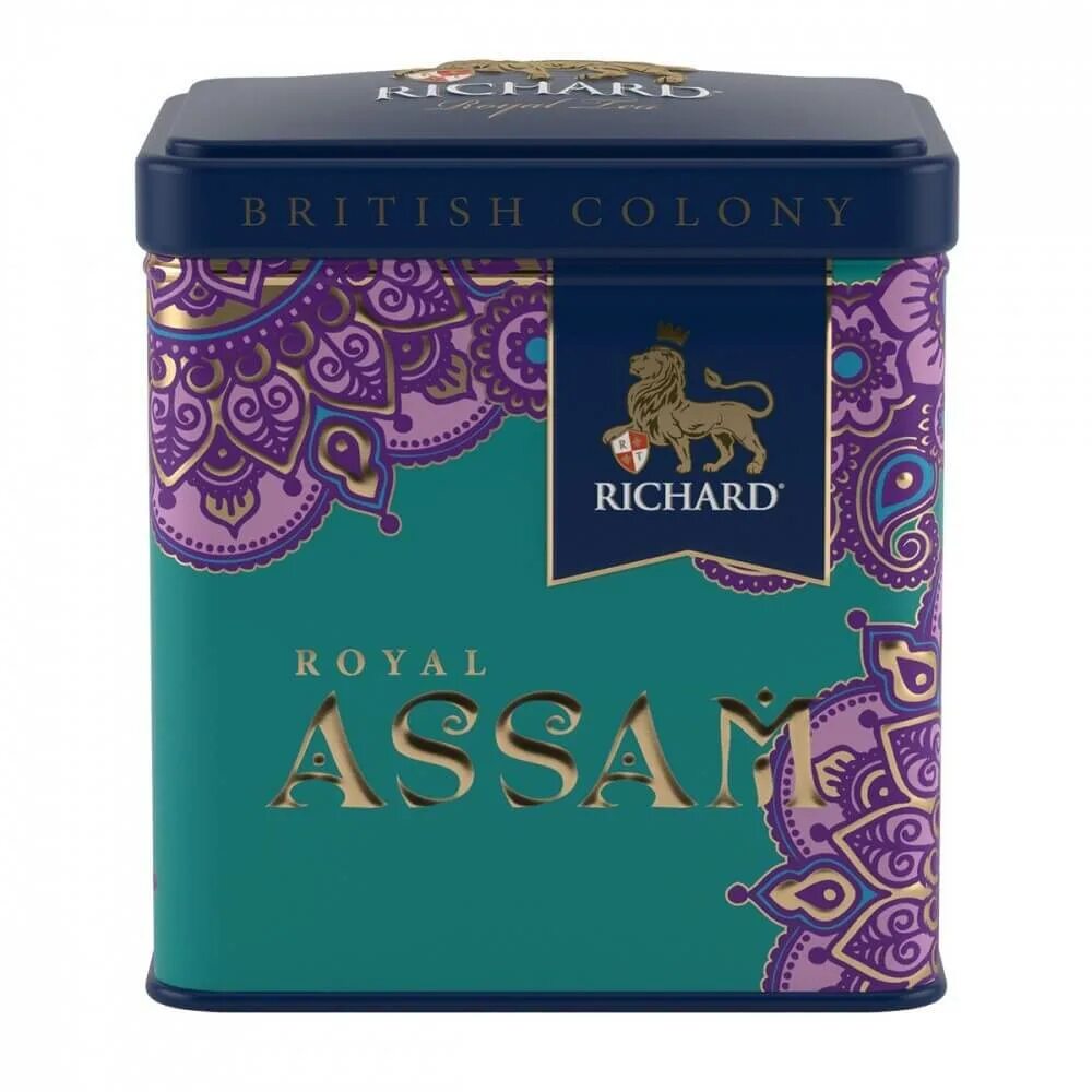 Чай черный Richard British Colony Royal Assam подарочный набор. Чай Richard British Colony Royal Assam черный 50 г. Чай Richard 50 гр. Royal Assam крупнолист чер ж/б. Чай черный Richard British Colony 50 г ж/б. Чай richard купить