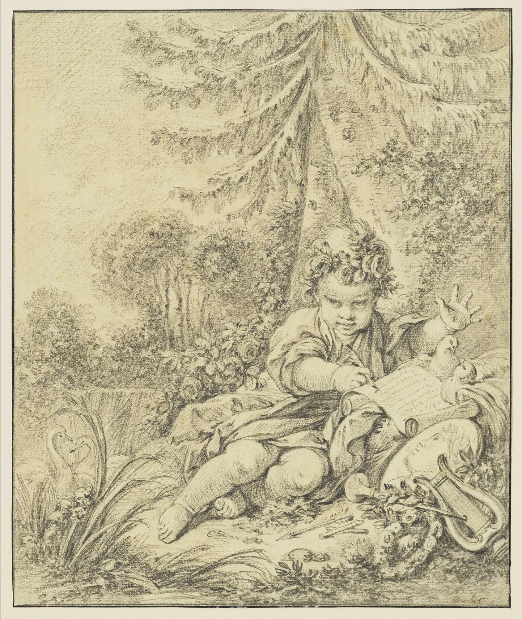 Картины франсуа буше леда. Франсуа буше «китайская свадьба» 1742. франсуа буше картина художник в своей мастерской. франсуаза буше волшебная жизнь. святой варфоломей франсуа буше.