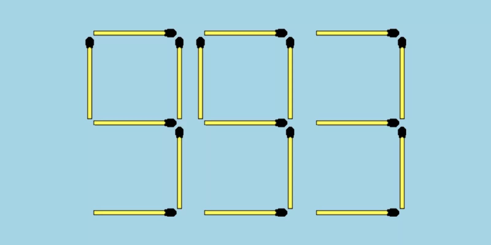 Головоломки со спичками. Спичечные головоломки. Головоломки из спичек для детей. Головоломка цифры из спичек. Игра убрать по три