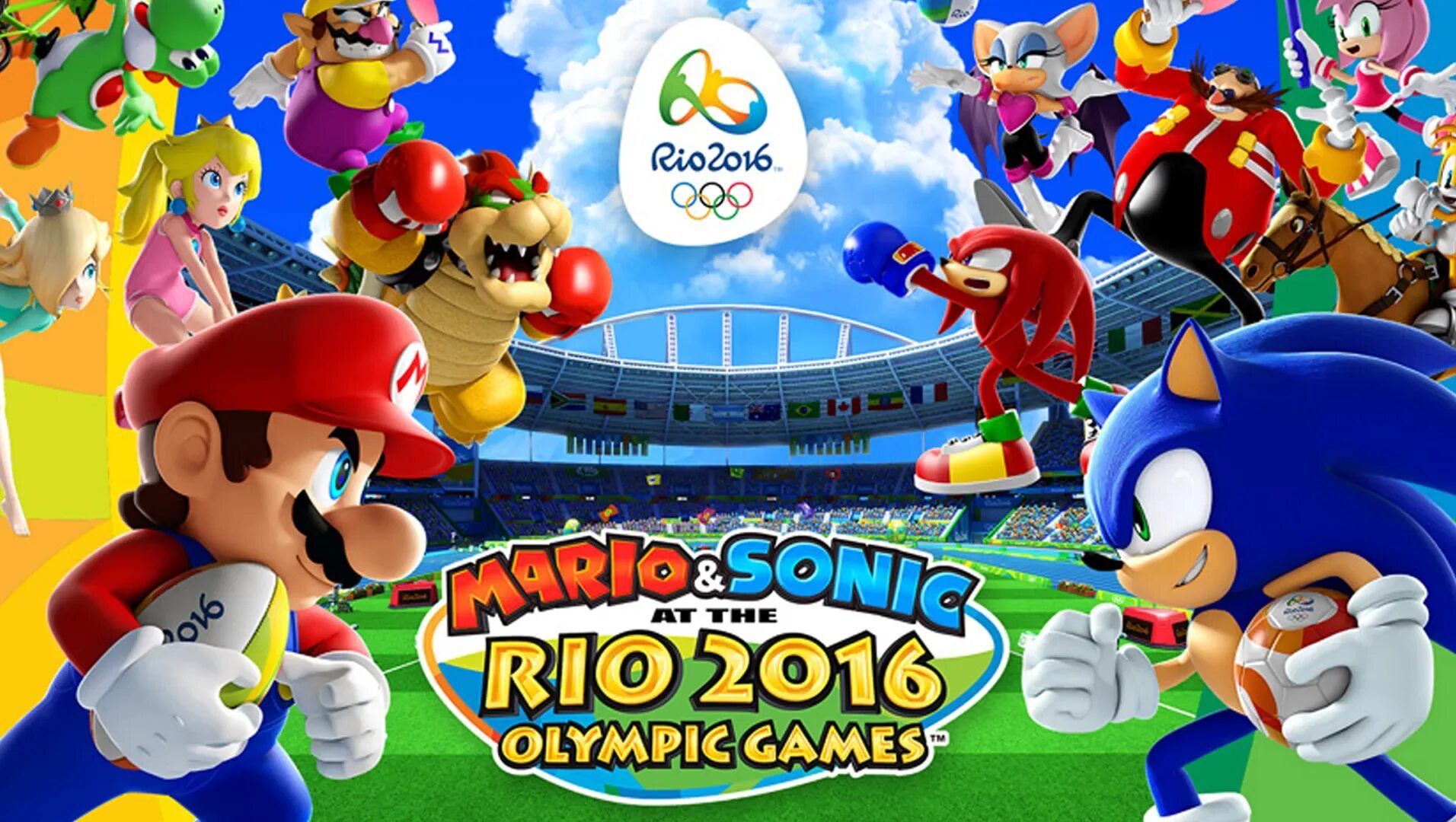 Игры rio. Mario Sonic Rio 2016. Марио и Соник на Олимпийских играх 2016 в Рио. Соник против Марио Олимпийские игры. Марио Соник Нинтендо.