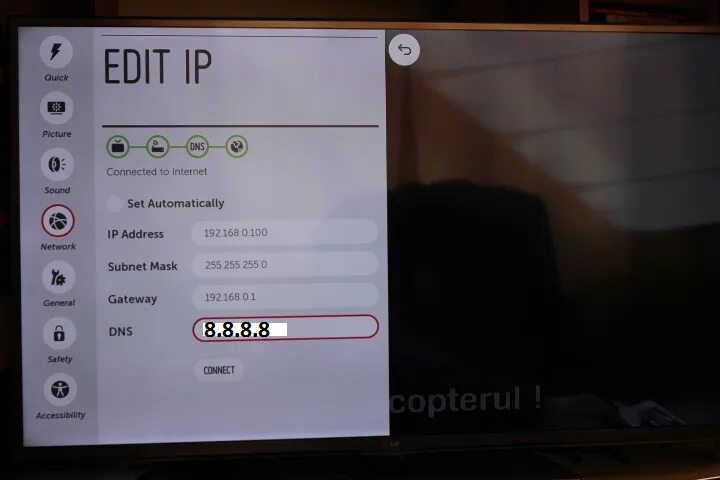 Lg tv не работает. Сервер ДНС для телевизора LG. Smart TV DNS для телевизора LG. Телевизор LG DNS. Телевизор LG не смарт ТВ.