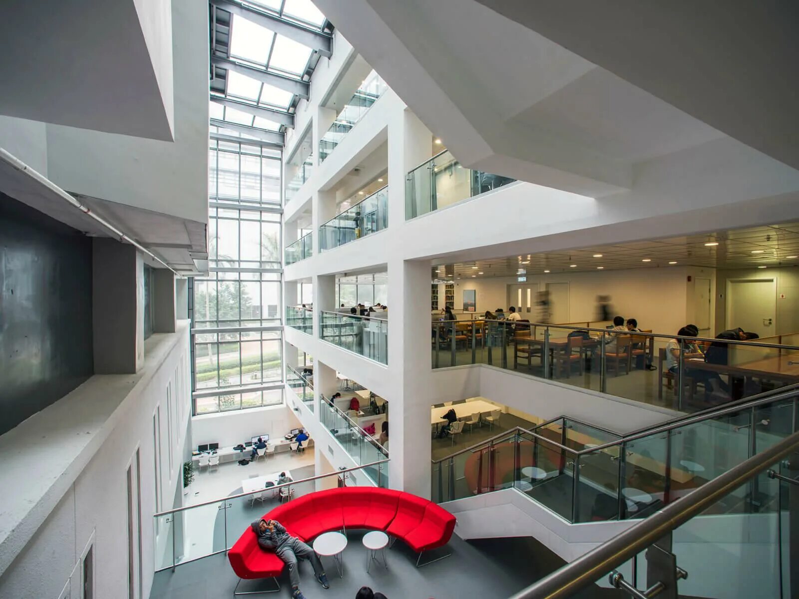 Extension library. Политехнический университет Гонконга (Hong Kong Polytechnic University). Политехнический университет Гонконг внутри. МГУУ внутри. Китайский университет внутри.