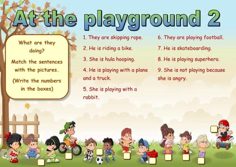 Детская площадка на английском языке. Английский тема детская площадка. Английский язык для детей игровая площадка. Английский лексика на тему детская площадка.