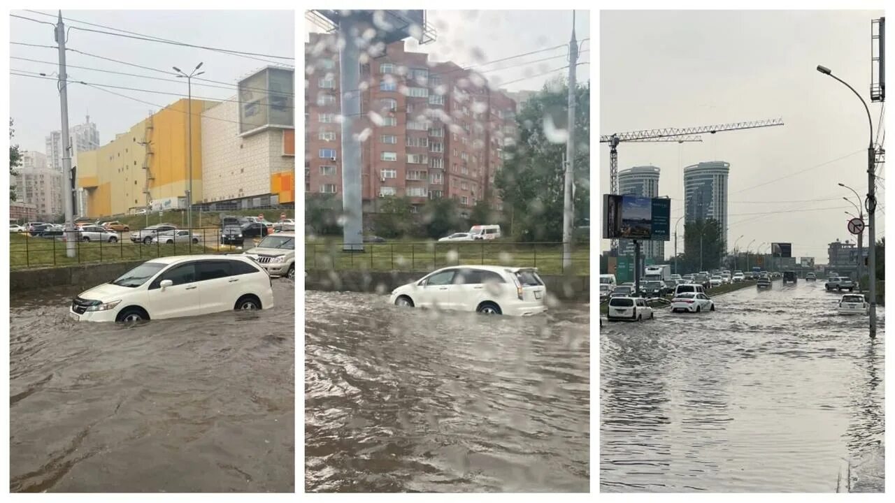 16 большие дожди. Потоп в Новосибирске. Новосибирск затопило. Новосибирск затопило после дождя. Затопление города.