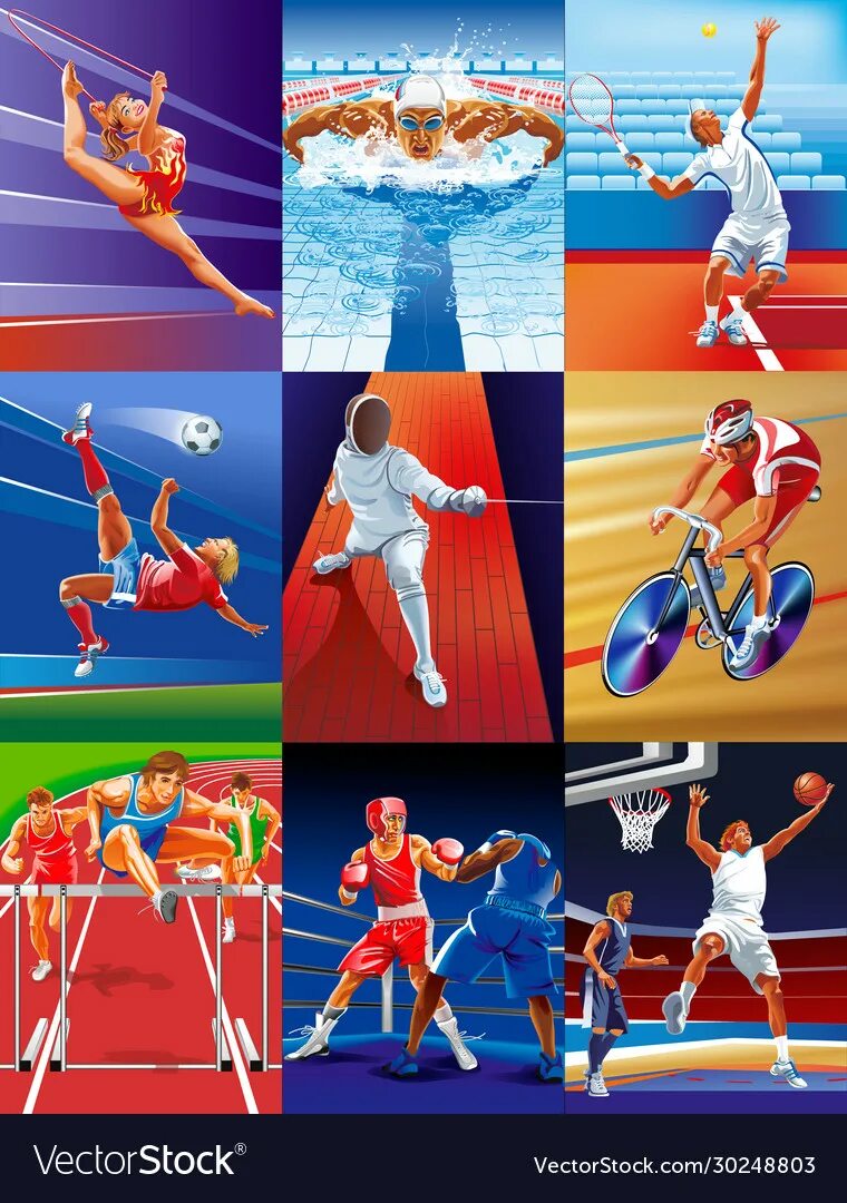 спорт коллаж. баннер виды спорта. спортивный баннер. спортивный баннер. спортивные игры.