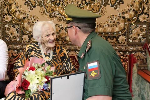 100-летний юбилей отпраздновала ветеран Великой Отечественной войны Валенти...