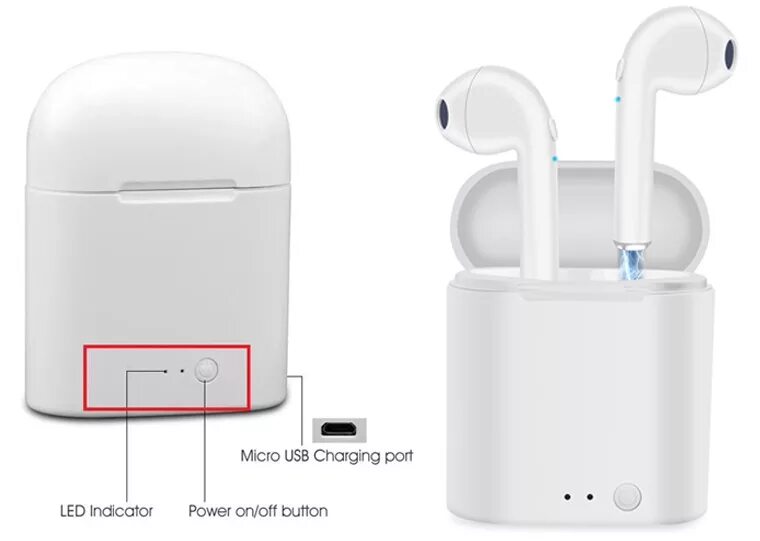 Можно ли беспроводные. Аккумулятор для беспроводных наушников i7 TWS. Зарядник для наушники i12 TWS. Как заряжать беспроводные наушники i12. Как заряжать беспроводные наушники i7 TWS.