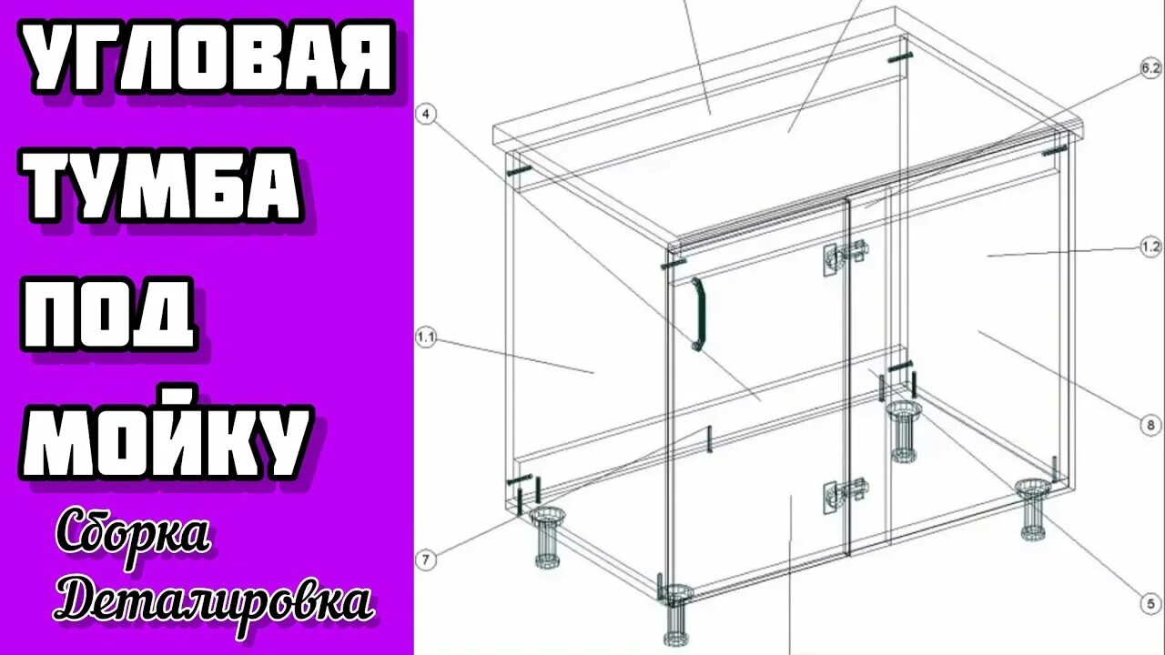 Как собрать кухонную мойку. Тумба под мойку 600 сборка. Модуль угловая тумба под мойку для кухни. Сборка угловой тумбы под мойку для кухни. Кухонный модуль 600х600 Нижний чертеж.