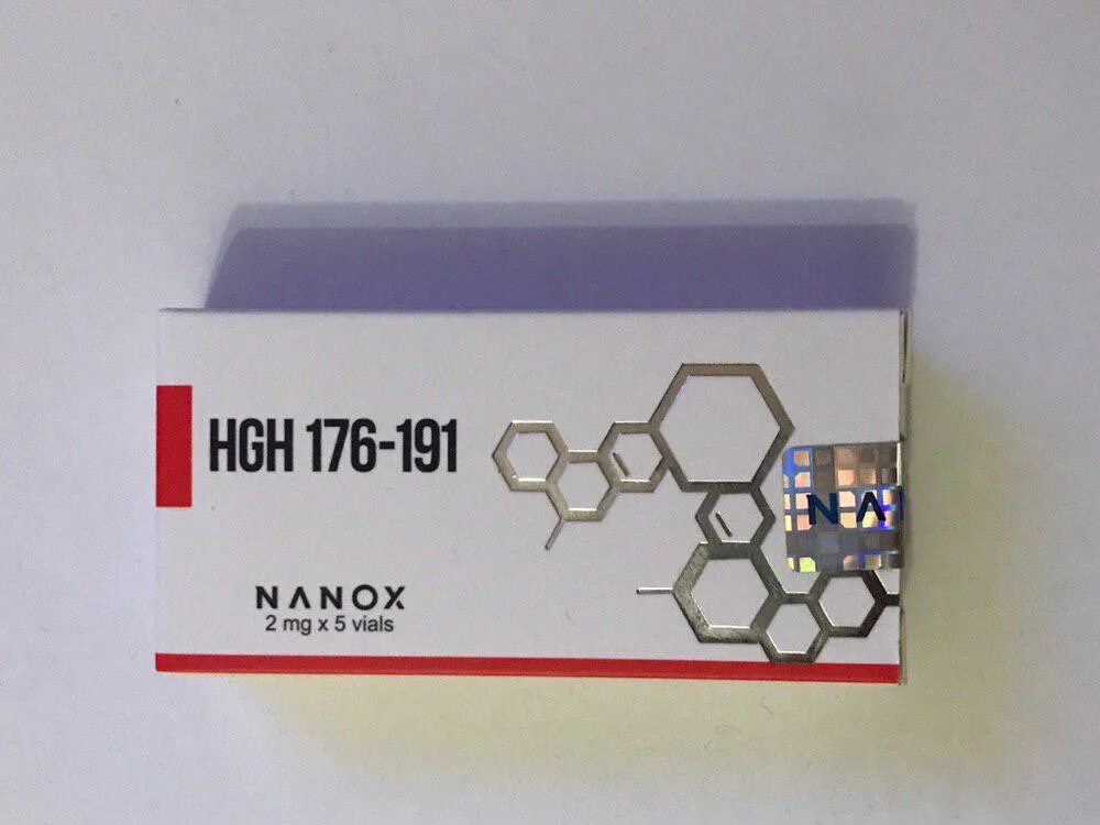 Nanox HGH 176-191. Пептиды 176-191 5mg Nanox. H191 гормон роста. Nanox гормон роста.