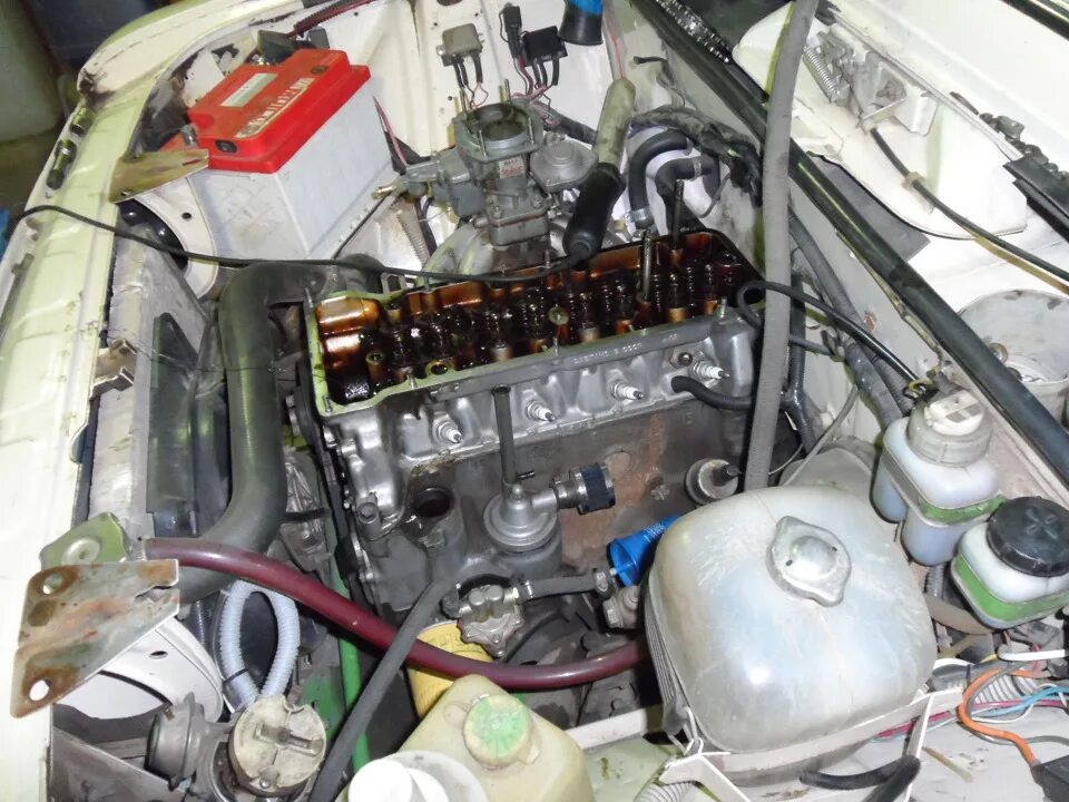 Капитальный ремонт двигателя ВАЗ часть 1 - Lada 21043, 1,6 л, 1995 года своими р