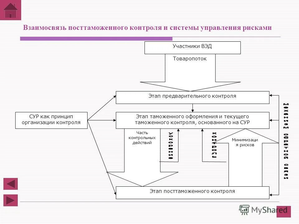 Управление организации таможенного контроля. Подразделения таможенных органов. Принципы осуществления таможенного контроля. Основные направления таможенных органов рф. Система управления рисками при проведении таможенного контроля.