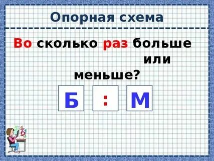 Во сколько раз 7 меньше 28