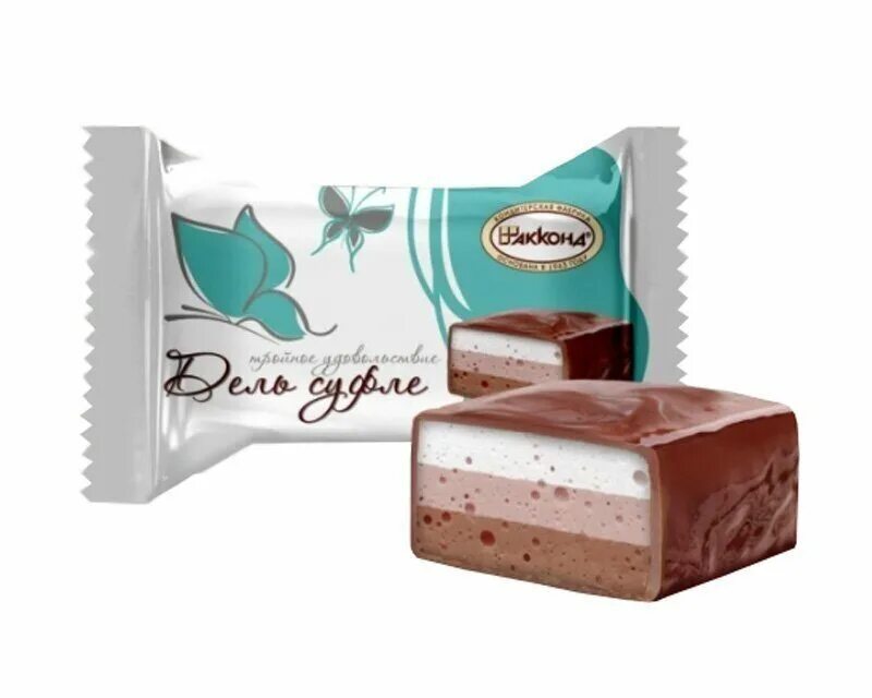 вес 1 конфеты суфле