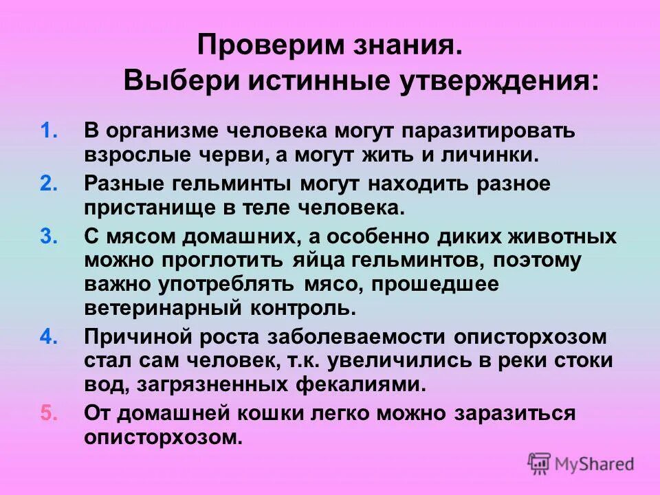 выбери истинный. истинные высказывания в математике.