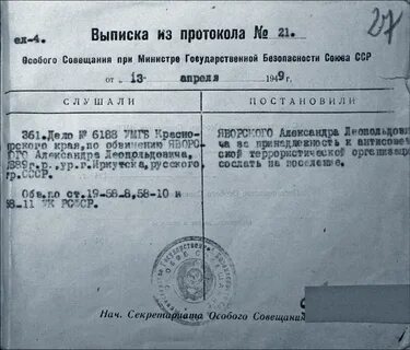 Репрессии список