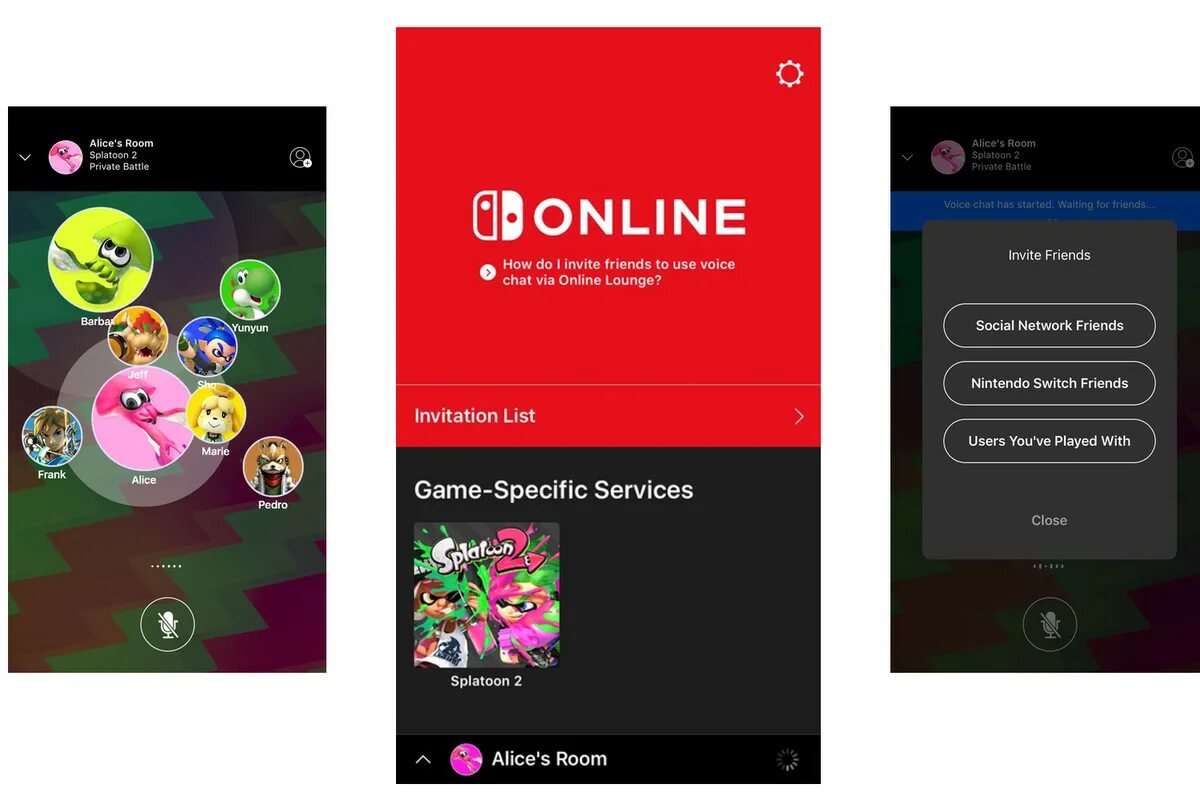 Нинтендо приложение. Приложение Nintendo Switch. Nintendo Switch Voice chat.