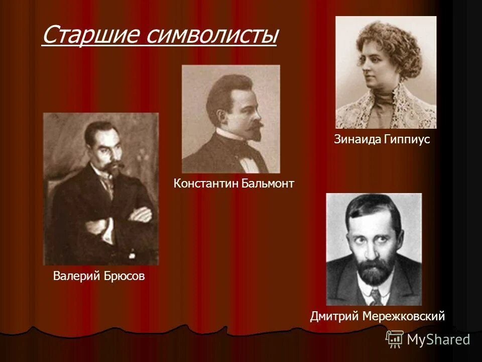 к. брюсов гиппиус бальмонт какое течение. старшие представители символизма в литературе. брюсов гиппиус бальмонт какое течение. белый, а.