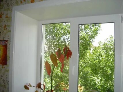 Откос для пластиковых окон внутри