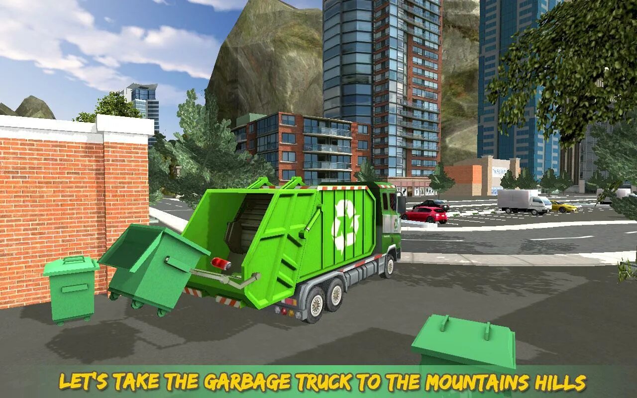 Летающий мусоровоз. Garbage truck simulator. Гонки на мусоровозах. Необычные мусоровозы. Гонки на мусоровозах.