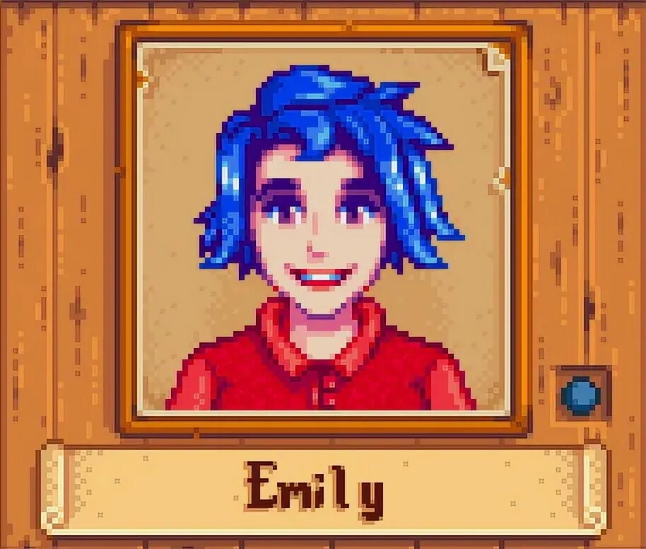 Аметист stardew. Stardew Valley Emily.