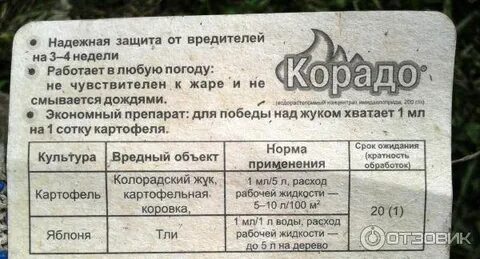 Коррадо инструкция по применению