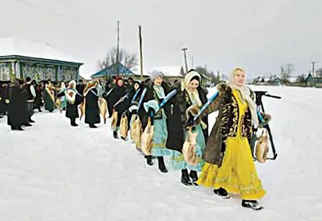 Зимние национальные праздники башкир