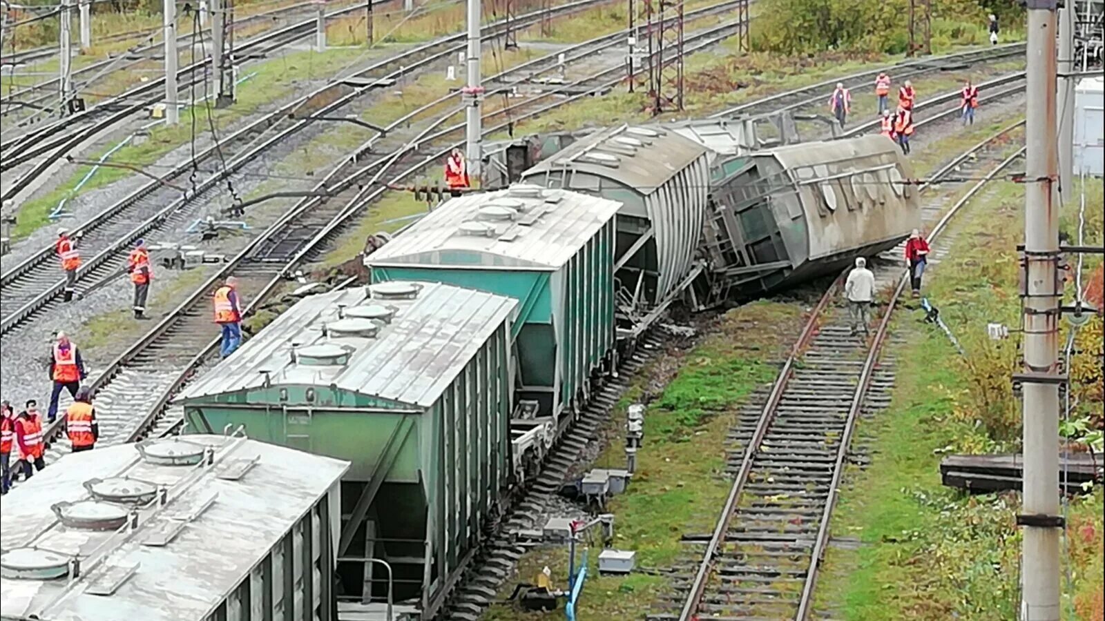 Прием железнодорожных вагонов