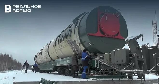 Ракетный комплекс "Сармат" начали серийно производить в России / РЕН Новости - с