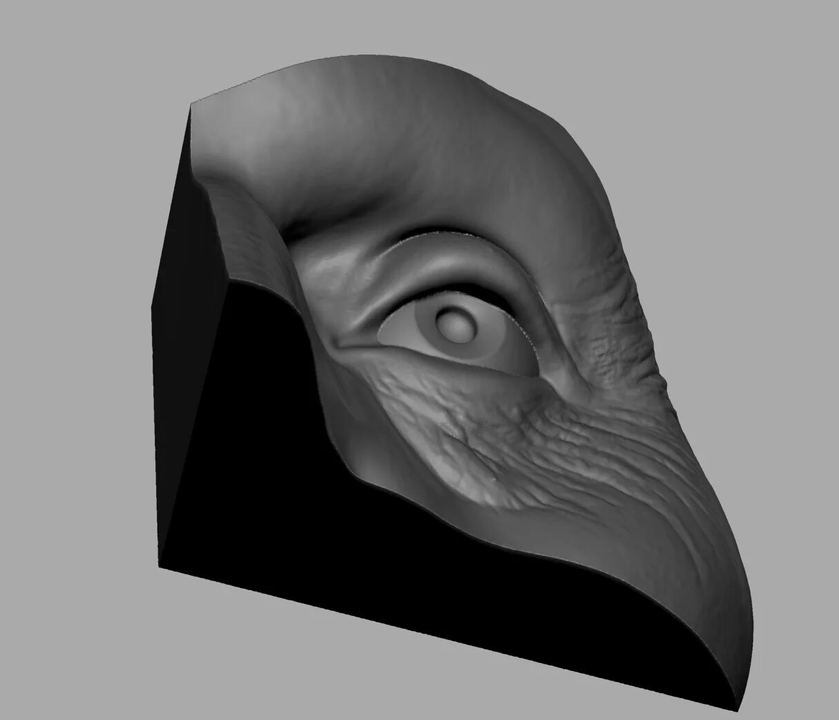Eye 3d model