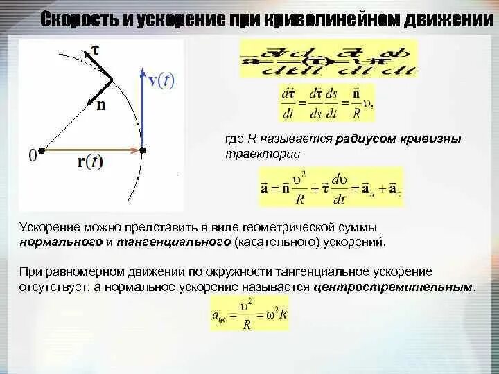 Движение верные. Формула тангенциального ускорения при криволинейном движении. Ускорение точки в криволинейном движении раскладывается на. Перемещение и скорость при криволинейном движении формулы. Ускорение точки в криволинейном движении определяют по формуле.