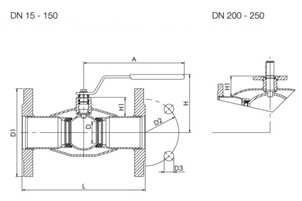 Ptfe уплотнение шарового крана