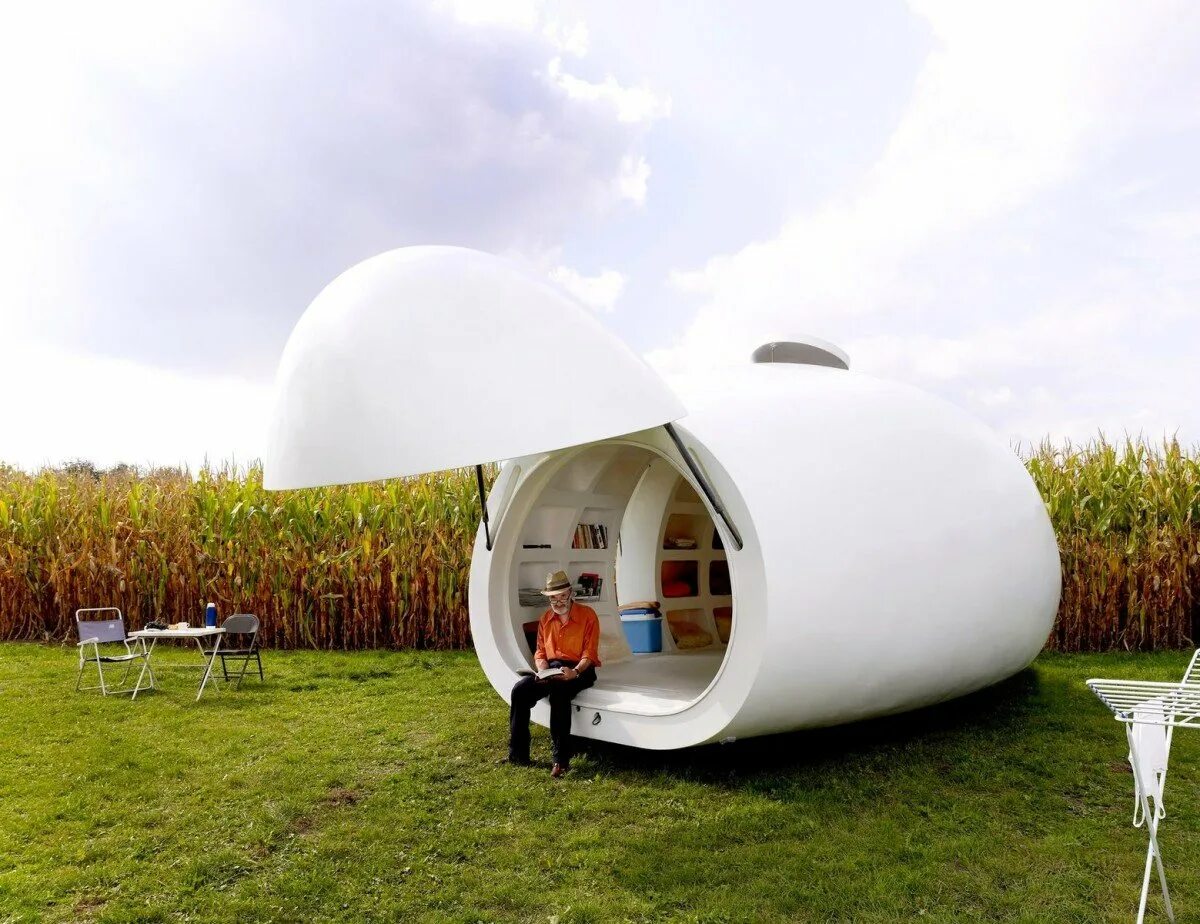 Дом необычных людей. Микродом ecocapsule. необычный дом. необычные домики. необычные маленькие домики.