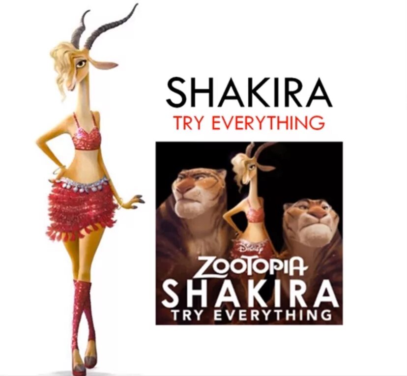 Try everything Shakira. Shakira the everything. Try everything. Shakira zootopia. Shakira everything