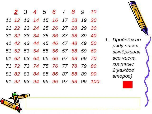 Картинки 4 ЧИСЛА КРАТНЫЕ ЧИСЛУ 13