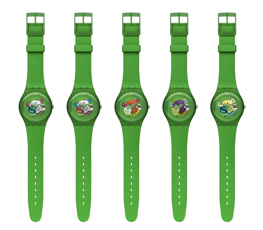 Часы луч зеленые. Swatch часы Green. Часы Swatch Swiss зеленые. Свотч Green Belle. Swatch 826.