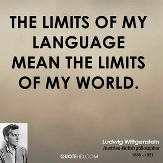 The language of my world