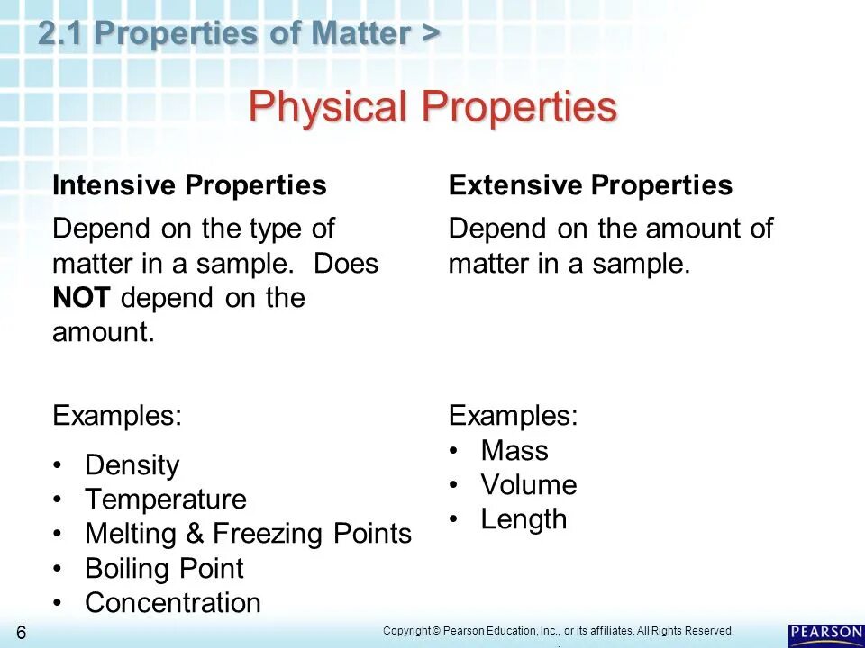 Example properties. Intensive properties. intensive and extensive. properties of matter. what are physical properties.