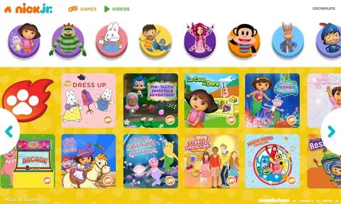 Nick jr games