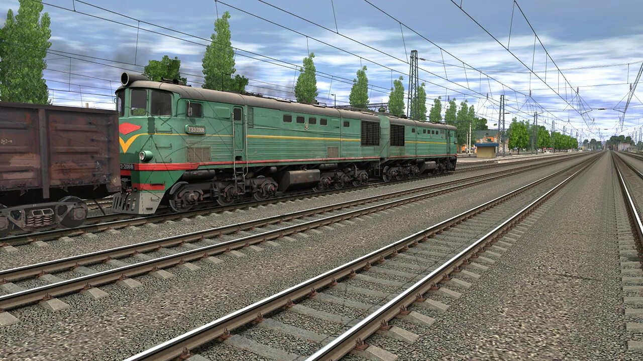 TRS 2019 тэ2. Симулятор 2тэ10. 3тэ10у для Trainz. Тэ3-1218.