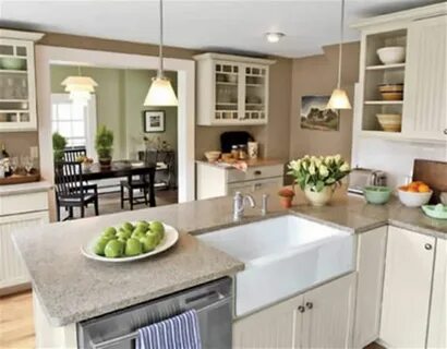 It is small the kitchen